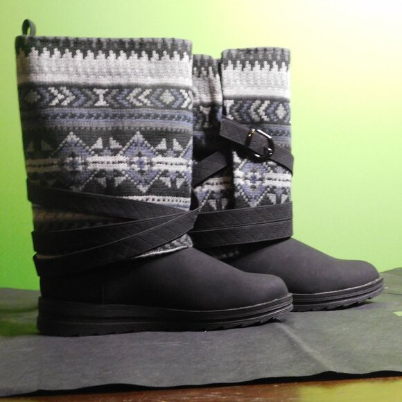 6.5 SIZE MUK LUKS Women's Natalie Nikki Boots - Picture 2 of 5